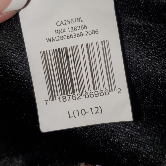 Skeleton Costume Dress Cold Shoulder New Large - Picture 5 of 7